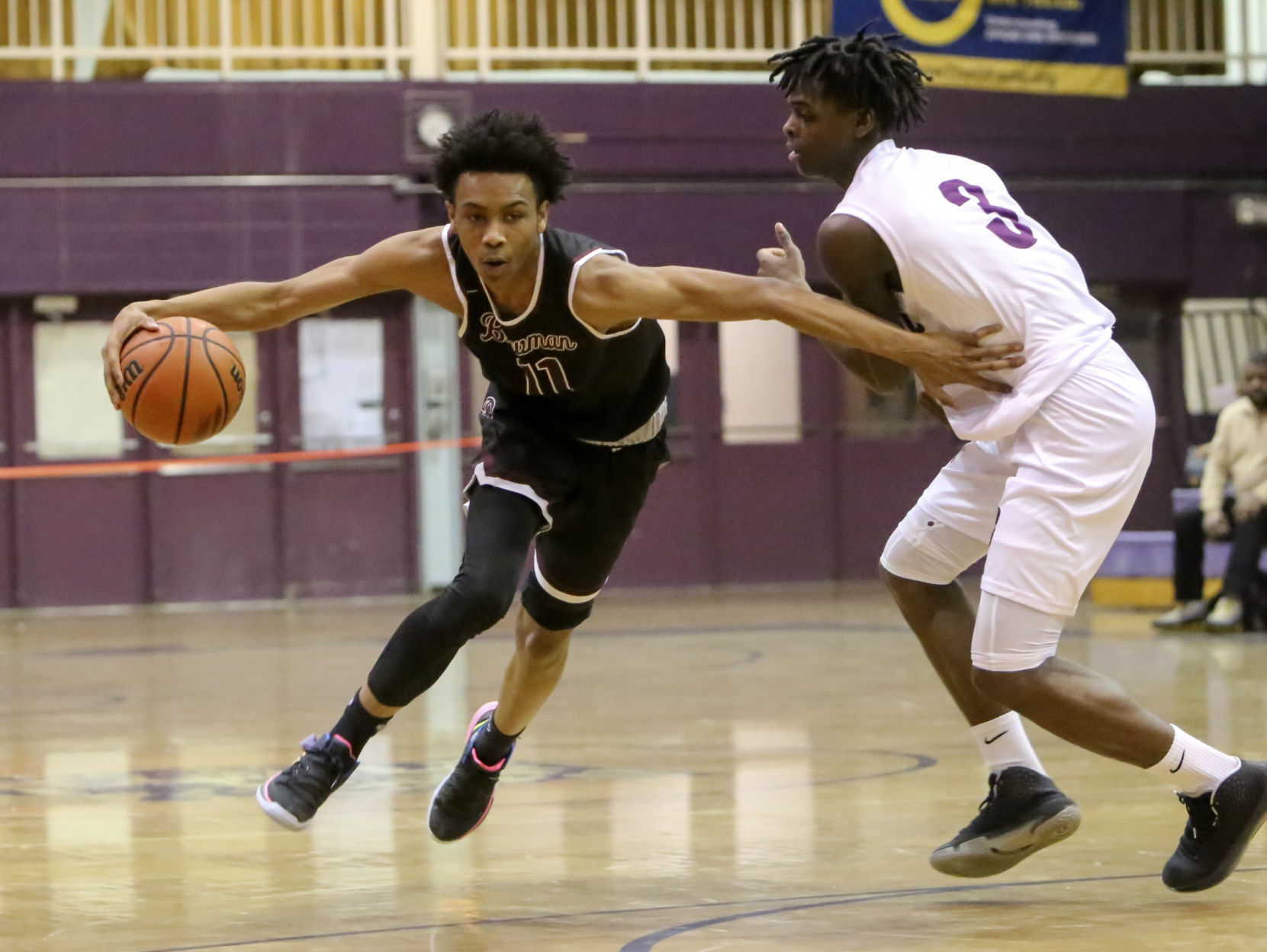 Koron Davis, Bowman, basketball